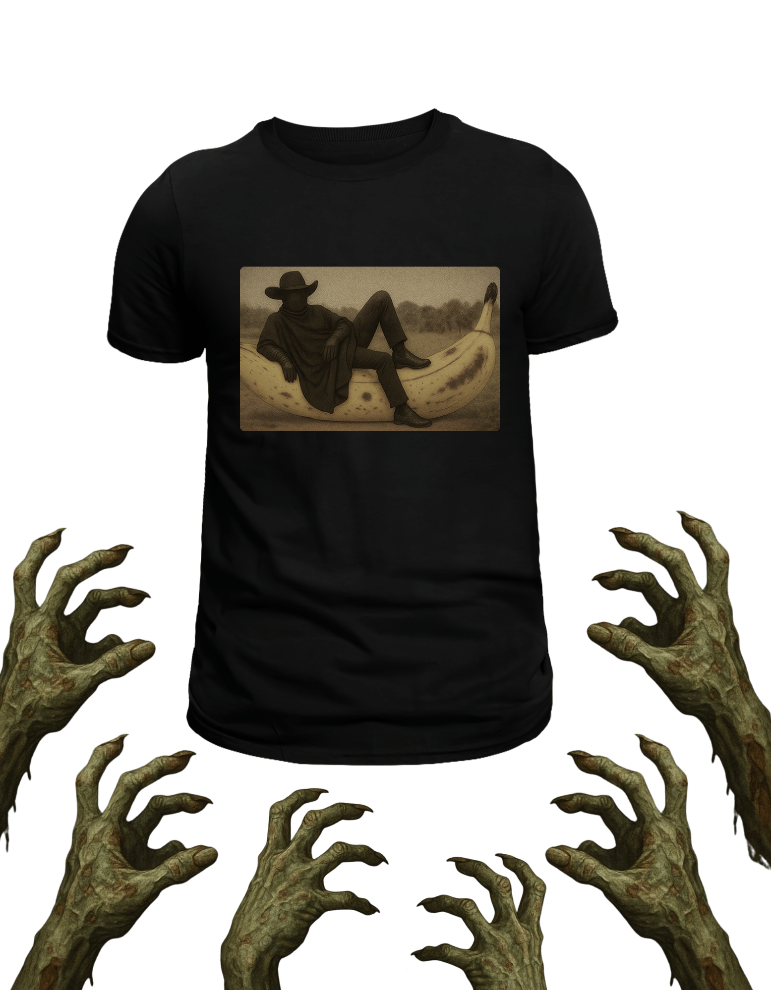 Playera promocional Pueblo de Nadie modelo 57